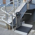 Artira Curved Platform Wheelchair Lift