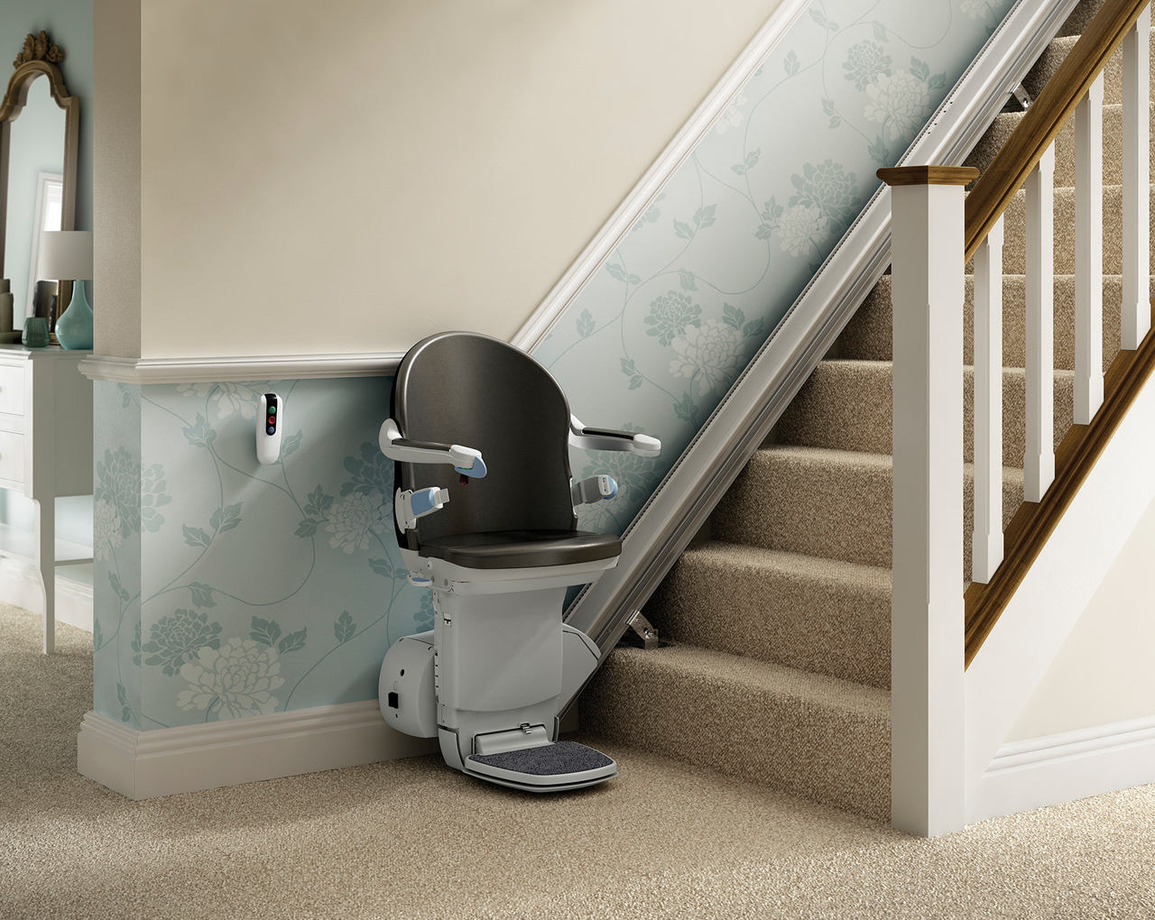 Straight Stairlifts for efficient and slimline disability access