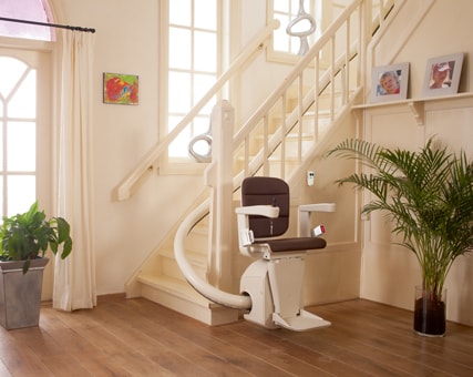 Single Rail Curved Stair Lifts